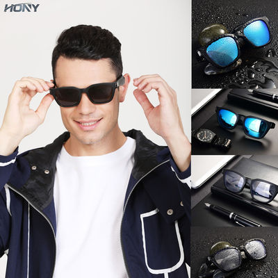 Untuk  Frames Audio Sunglasses Dengan Headphone Telinga Terbuka Alto M / L Hitam Dengan Konektivitas Bluetooth