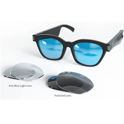 Kacamata Fashion Terbaru 2021 Kacamata Bluetooth Memanggil Kacamata Hitam Cerdas Dengan Headphone TWS
