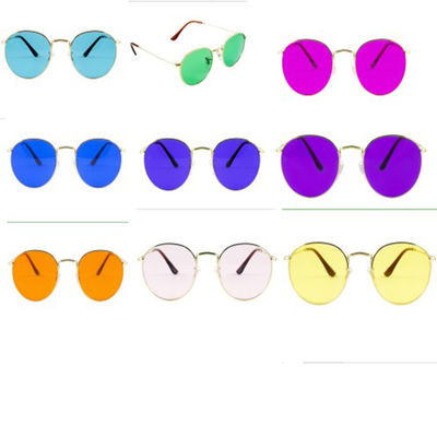 Rose Lens Chakra Mood Cahaya Terapi Warna Kacamata Perlindungan UVA