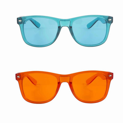 Kacamata Terapi Warna Pro Style Set 10 Warna, Kacamata Santai Suasana Hati Berwarna