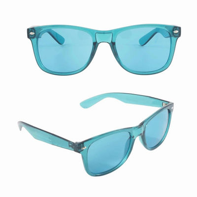 UV400 Protection Blue Lens Sunglasses Kacamata Terapi Mood Relax