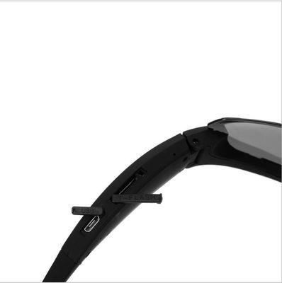 Kacamata Hitam Bluetooth WinMe 500mAh Dengan Kamera Tersembunyi 5Pin USB