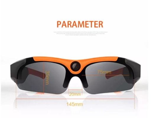 30FPS HD1080P Spy Camera Eye Glasses Perekam Video Digital UV400 Terpolarisasi