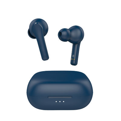 Headphone Bluetooth 5.0 Hitam PAU1623 Wireless TWS Earphone 40mAh