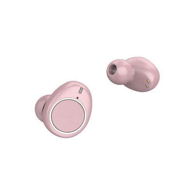 Pembatalan Kebisingan Aktif Mini Pink Bluetooth TWS Earphone 43mAh