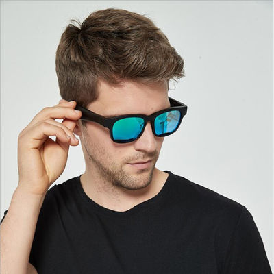 Kacamata Bluetooth Nirkabel Anti Blue Light Nylon Dengan Earphone Bluetooth