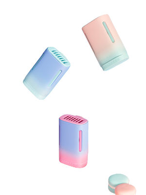 Jelly Mini Portable Neck Fan Cooler USB Kipas Pendingin Neckband Isi Ulang